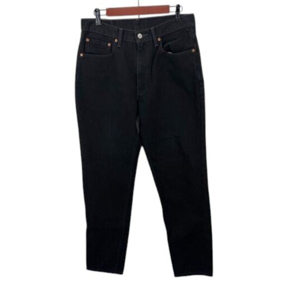 Levi’s 550 Relaxed Fit Jeans Men’s Size‎ 34x32 Black Straight Leg Denim Classic - Picture 1 of 9